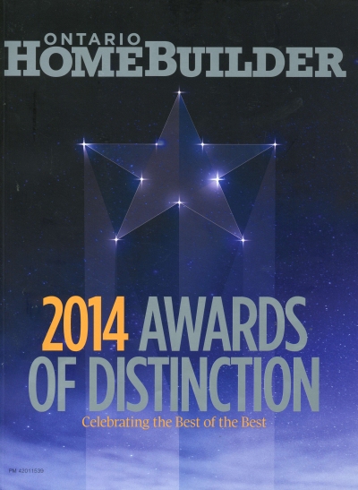 Ontario Home Builder March 2014 Cover